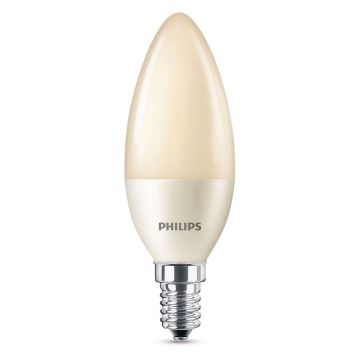 LED Dimmelhető izzó Philips B38 E14/4W/230V 1850K