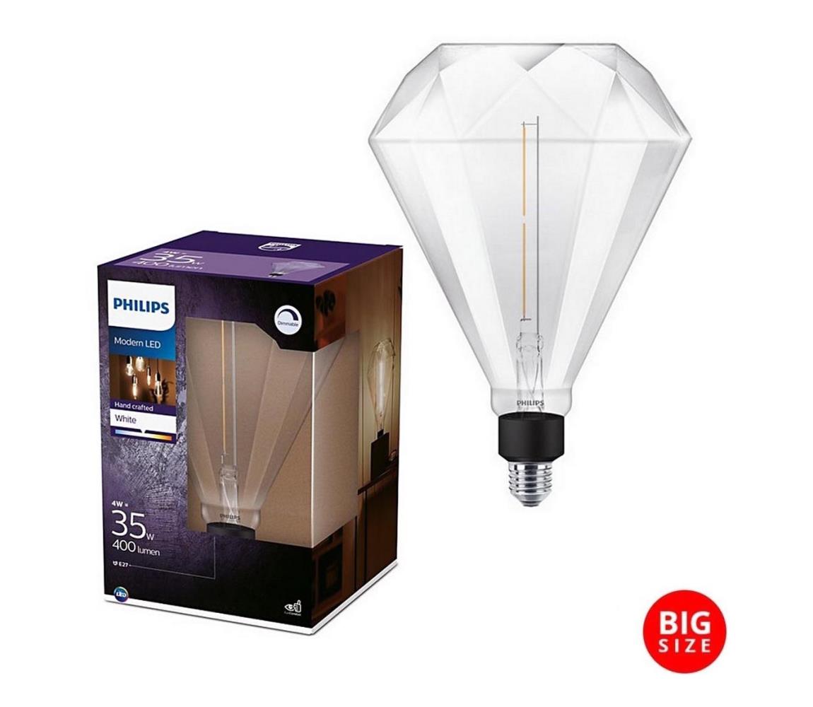 LED Dimmelhető izzó Philips E27/4W/230V 3000K 8718699666620