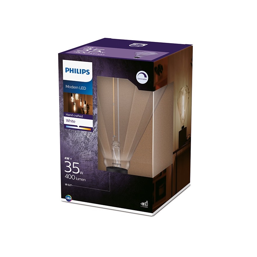 LED Dimmelhető izzó Philips E27/4W/230V 3000K