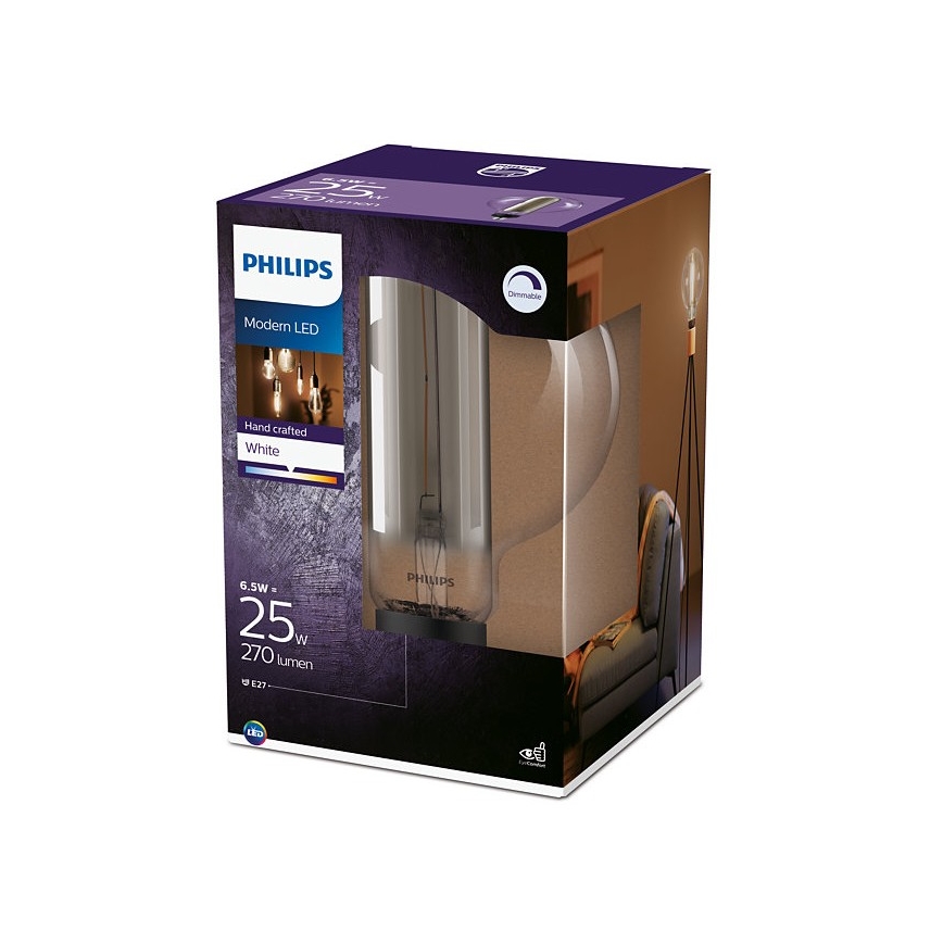 LED Dimmelhető izzó Philips E27/6,5W/230V 3000K