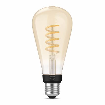 LED Dimmelhető izzó Philips Hue WHITE AMBIANCE ST72 E27/7W/230V 2200-4500K
