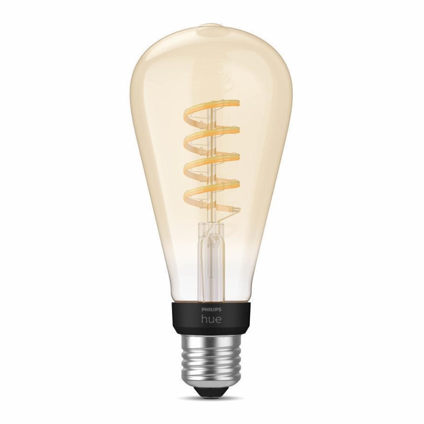 LED Dimmelhető izzó Philips Hue WHITE AMBIANCE ST72 E27/7W/230V 2200-4500K