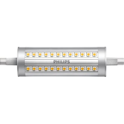 LED Dimmelhető izzó Philips R7s/14W/230V 3000K 118 mm