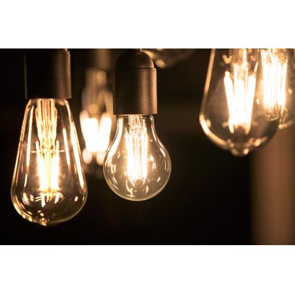 LED Dimmelhető izzó Philips Warm Glow E27/6,7W/230V 2200K-2700K CRI 90