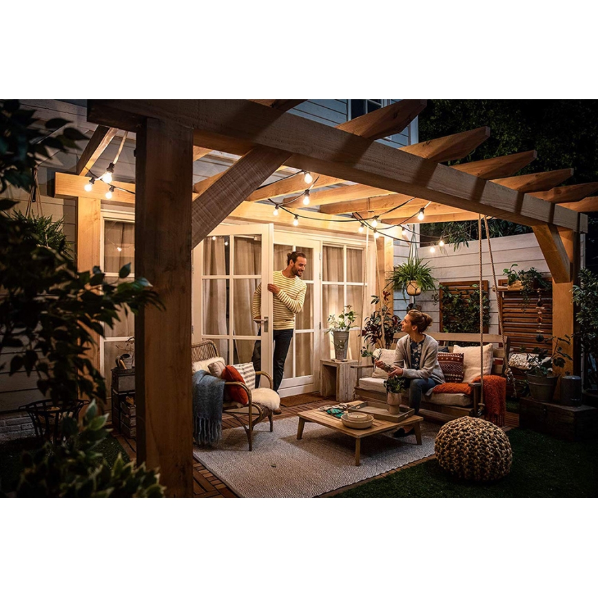 LED Dimmelhető izzó Philips Warm Glow E27/6,7W/230V 2200K-2700K CRI 90