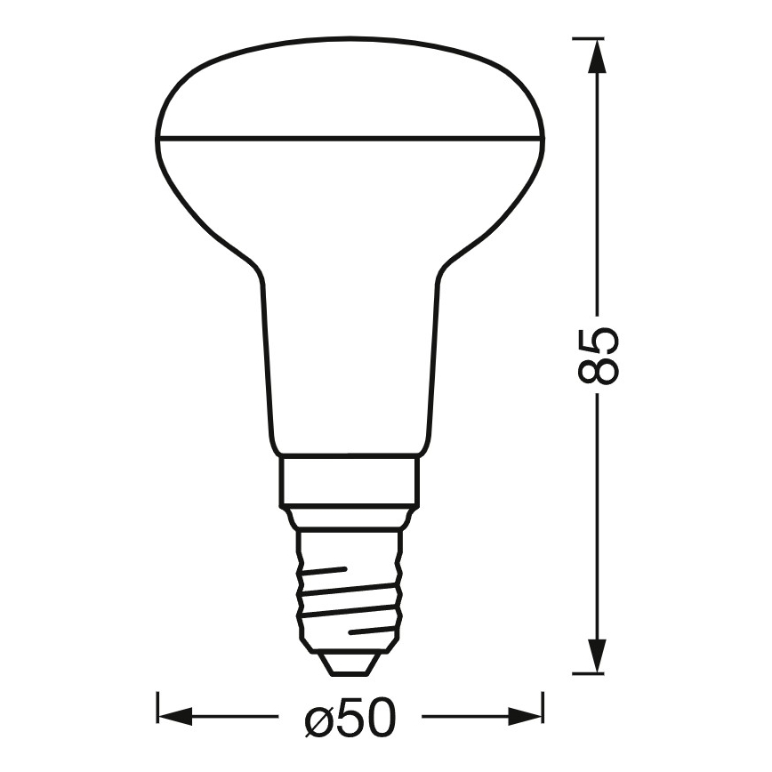 LED fényerőszabályozható reflektoros izzó SMART+ R50 E14/3,3W/230V 2700-6500K Wi-Fi - Ledvance