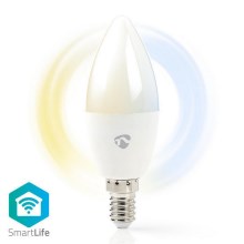 LED Dimmelhető izzó SmartLife E14/4,5W/230V Wi-Fi 2700-6500K
