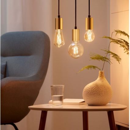 LED Dimmelhető izzó VINTAGE FILAMENT A60 E27/6,7W/230V 2000-5000K CRI 90 Wi-Fi - WiZ