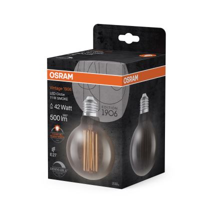 LED dimmelhető izzó VINTAGE FILAMENT E27/11W/230V 1800K - Osram