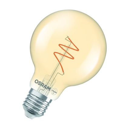 LED dimmelhető izzó VINTAGE FILAMENT E27/4,9W/230V 2200K CRI 90 - Osram