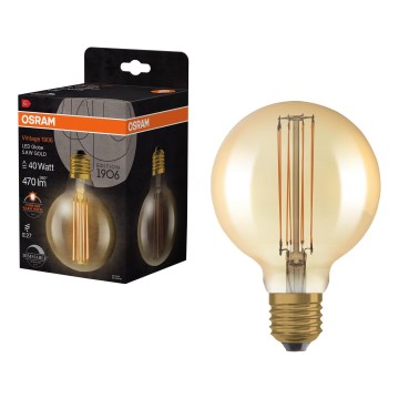 LED dimmelhető izzó VINTAGE FILAMENT E27/5,8W/230V 2200K - Osram