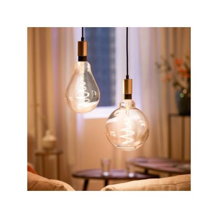 LED Dimmelhető izzó VINTAGE FILAMENT G200 E27/6W/230V 2000-5000K CRI 90 Wi-Fi - WiZ