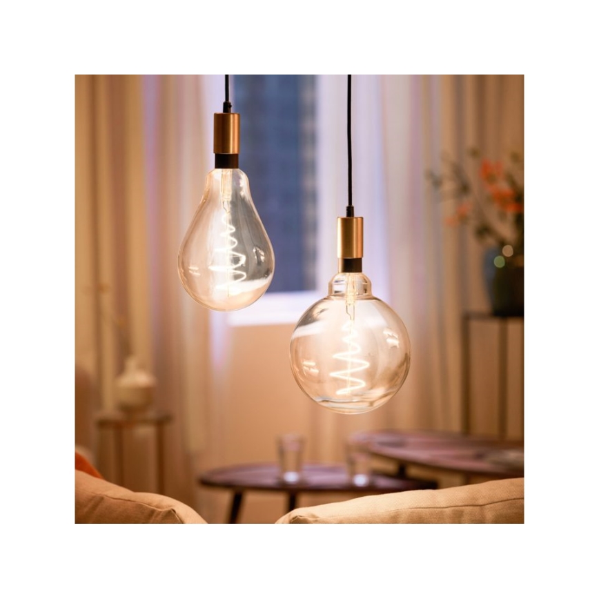 LED Dimmelhető izzó VINTAGE FILAMENT G200 E27/6W/230V 2000-5000K CRI 90 Wi-Fi - WiZ