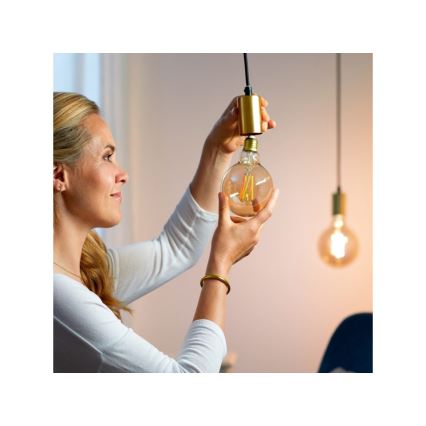 LED Dimmelhető izzó VINTAGE FILAMENT G95 E27/6,7W/230V 2000-5000K CRI 90 Wi-Fi - WiZ