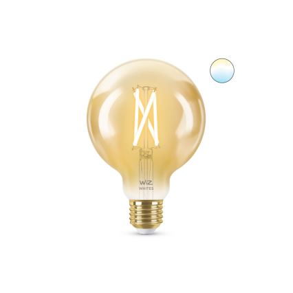 LED Dimmelhető izzó VINTAGE FILAMENT G95 E27/6,7W/230V 2000-5000K CRI 90 Wi-Fi - WiZ