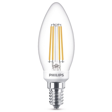 LED Dimmelhető izzó VINTAGE Philips B35 E14/5W/230V 2700K