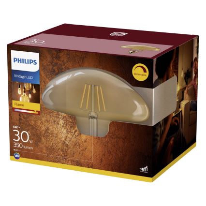 LED Dimmelhető izzó VINTAGE Philips E27/5W/230V 2000K