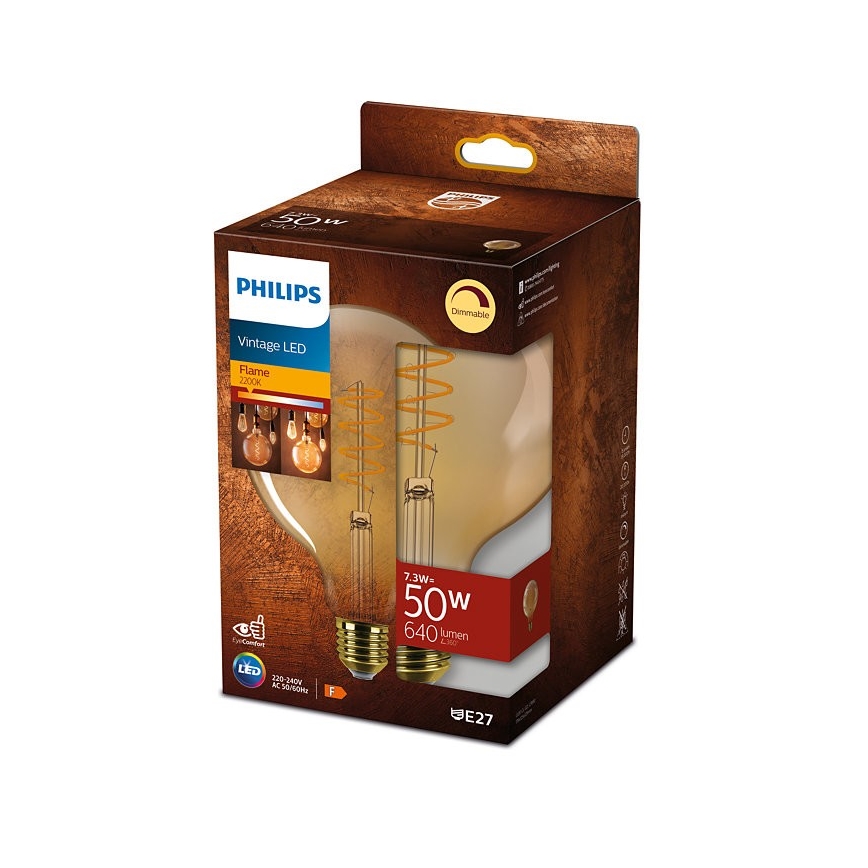 LED IIzzó Philips E27/7W/230V 2000K