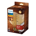 LED Dimmelhető izzó VINTAGE Philips G125 E27/5,5W/230V 2200K