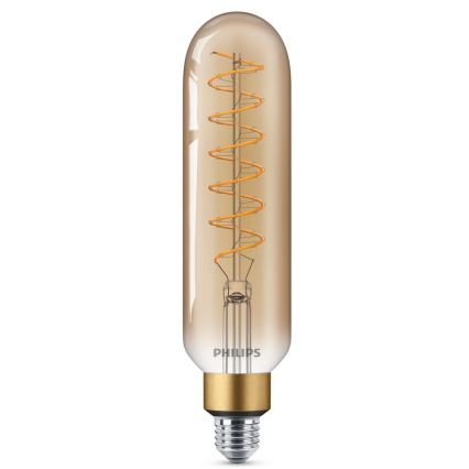 LED Dimmelhető izzó VINTAGE Philips T65 E27/6,5W/230V 2000K