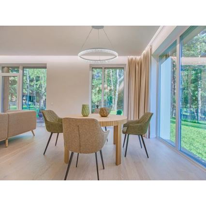 Fényerőszabályozható kábeles csillár ALIANZ LED/45W/230V 3000-6000K, átm. 60 cm + távirányító