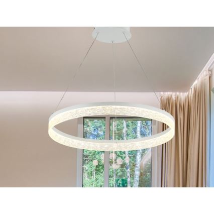 Fényerőszabályozható kábeles csillár ALIANZ LED/45W/230V 3000-6000K, átm. 60 cm + távirányító