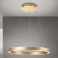 LED dimmelhető kábeles csillár KOLK LED/60W/230V 2700/3000/4000K Ø 60 cm arany