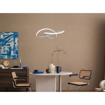 LED dimmelhető csillár kábelen LED/65W/230V 3000–6500K Ø 49 cm + távirányító