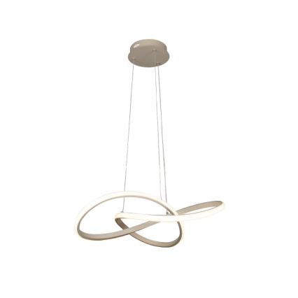 LED dimmelhető csillár kábelen LED/65W/230V 3000–6500K Ø 49 cm + távirányító