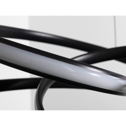 LED fényerőszabályozható csillár kábelen, LED/85W/230V, 3000-6500K, átm. 49 cm, távirányítóval