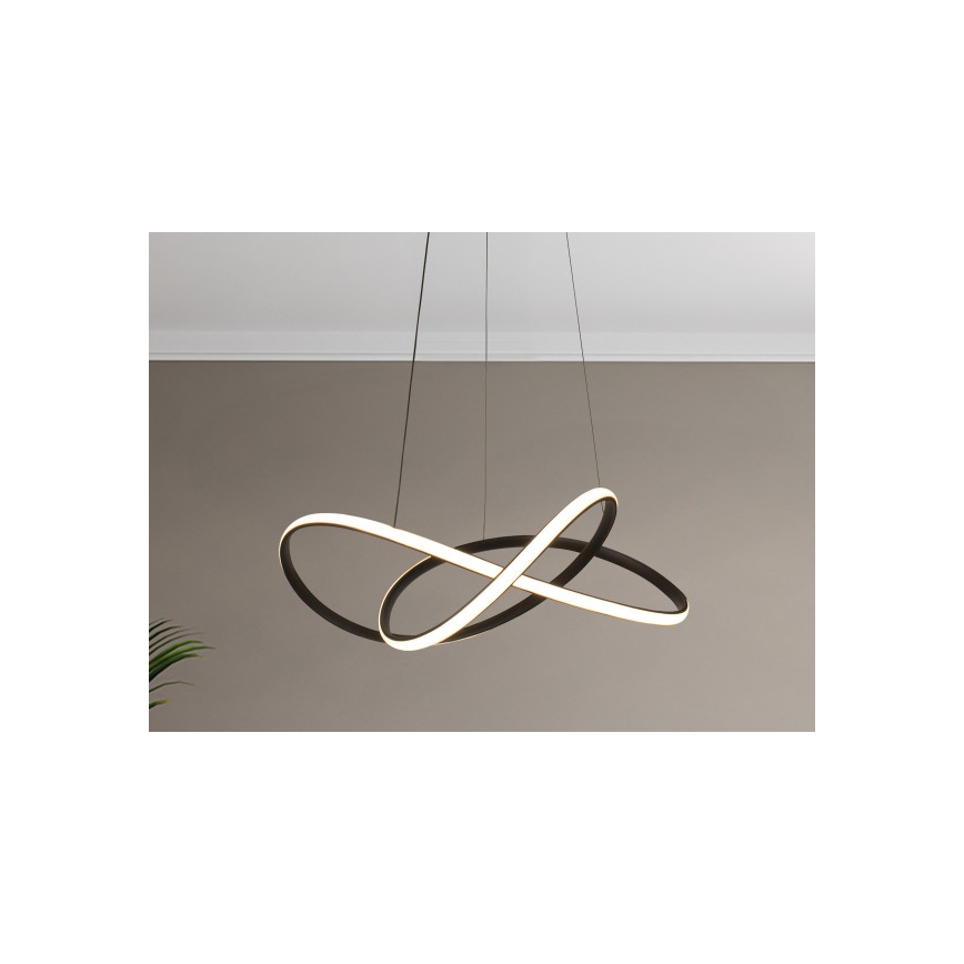 LED Dimmelhető kábeles csillár LED/85W/230V 3000-6500K átm. 60 cm + távirányító