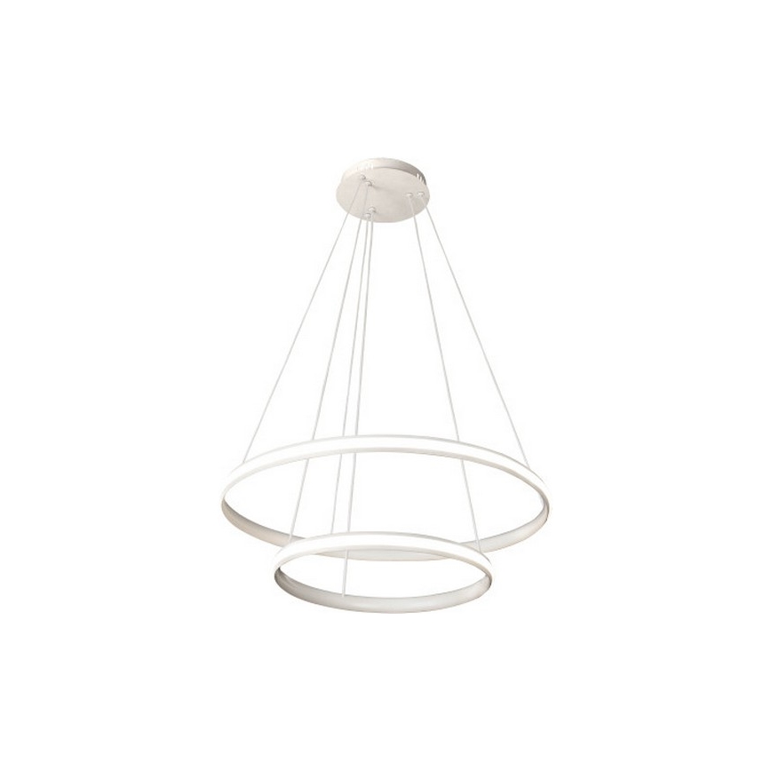 LED dimmelhető függeszték zsinóron LED/90W/230V 3000-6500K átm. 60 cm + távirányító