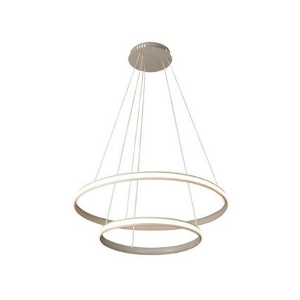 LED dimmelhető függeszték zsinóron LED/90W/230V 3000-6500K átm. 60 cm + távirányító