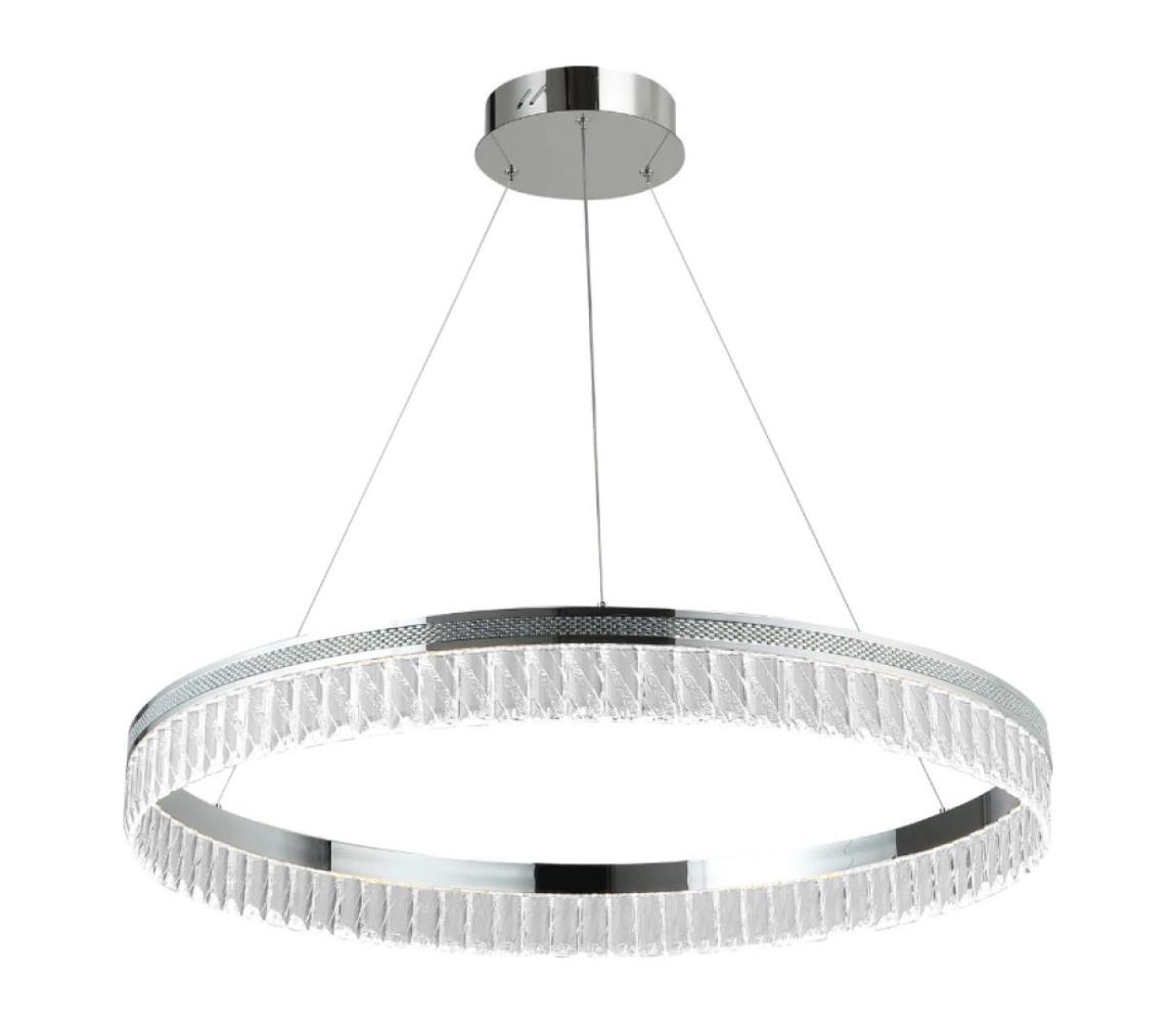 LED dimmelhető kábelre függesztett kristálycsillár THALIA LED/55W/230V 3000