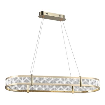 LED dimmelhető kristály csillár kábelen ENRIQUE LED/50W//230V 3000-6000K + távirányító