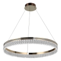 LED dimmelhető kristálycsillár kábelen függesztett THALIA LED/55W/230V 3000-6000K Ø 80 cm + távirányítóval