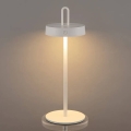 LED dimmelhető kültéri tölthető érintésvezérelt asztali lámpa SHINE LED/1,5W/3,7V 3000 mAh IP44 fehér