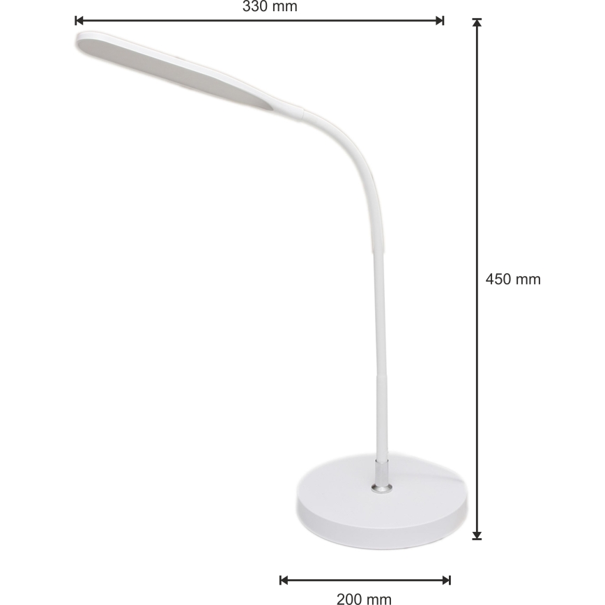 LED Dimmeres lámpa 3 az 1-ben LED/10W/230V 3000/4000/6000K CRI 90 fehér