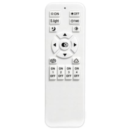 LED Dimmelhető mennyezeti lámpa ARIES LED/54W/230V 3000-6500K + távirányító