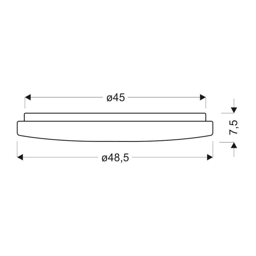 LED Dimmeres mennyezeti lámpa CALIPSO LED/60W/230V + távirányító