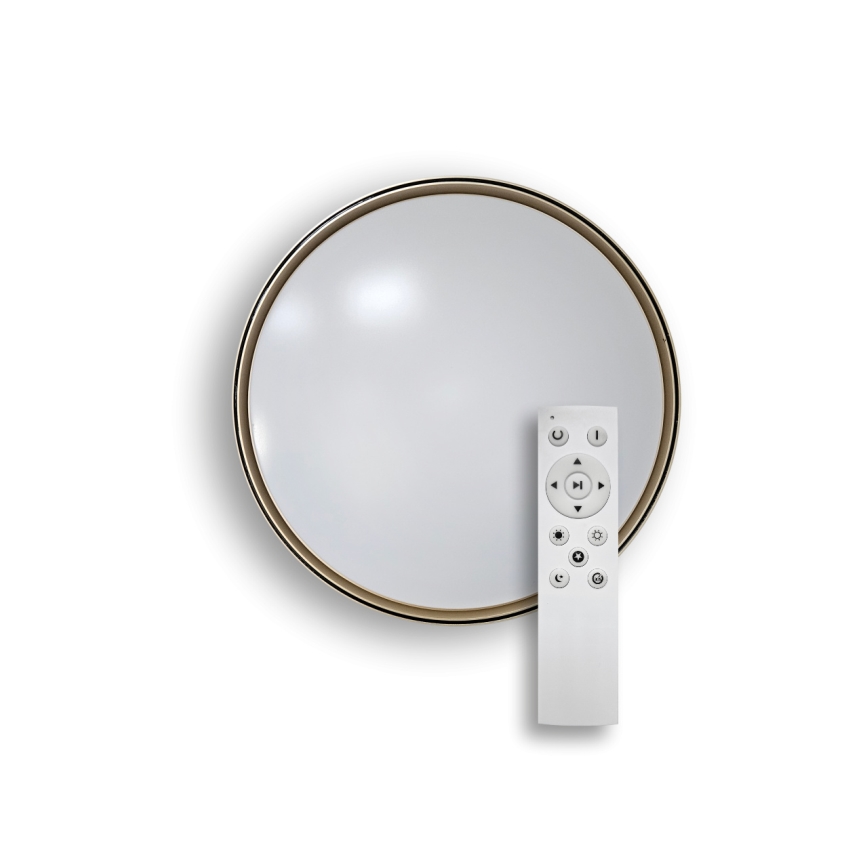 LED Dimmelhető mennyezeti lámpa EBRO LED/36W/230V 2700-6500K átm. 50 cm + távirányítás