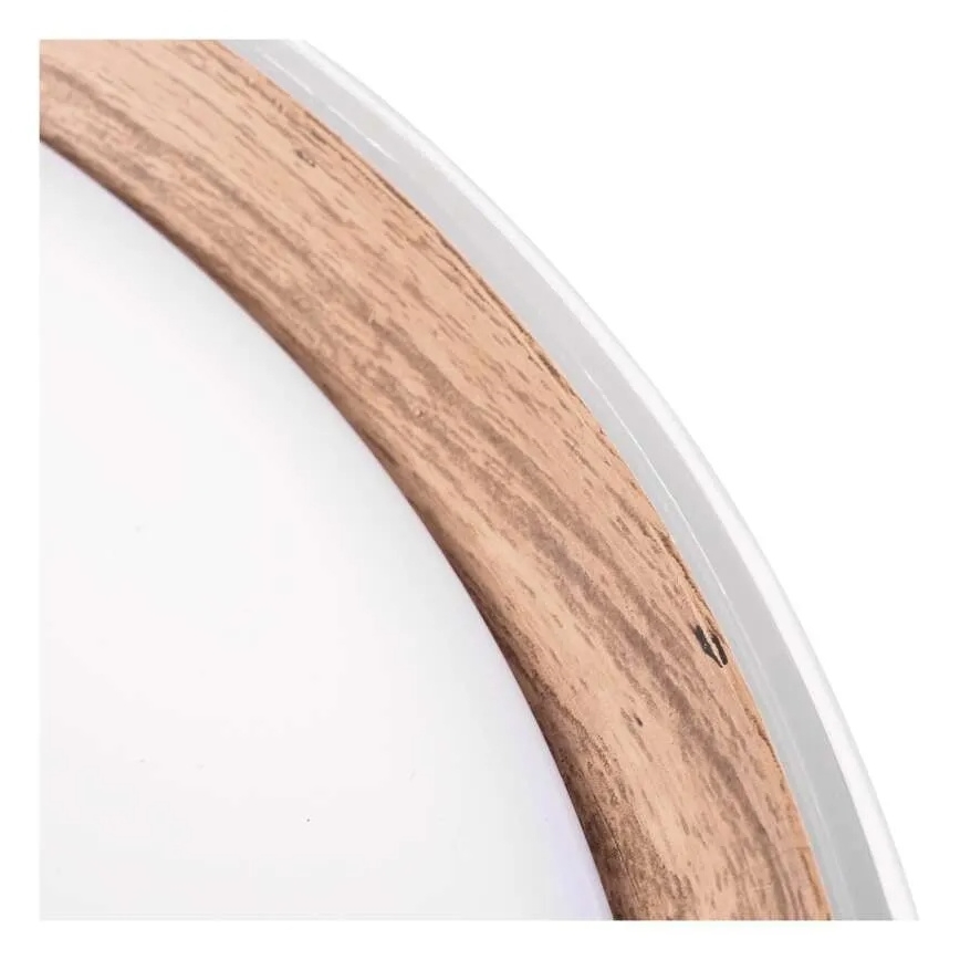 LED Fényerőszabályozható mennyezeti lámpatest ILVI LED/30W/230V 2700-6500K Ø 40 cm fehér/bézs + távirányítóval