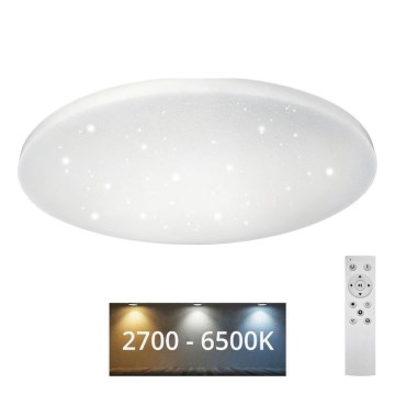 LED Dimmelhető mennyezeti lámpa IPOLY LED/60W/230V 2700-6500K átm. 58 cm + távirányítás