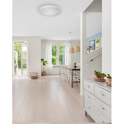 LED Dimmelhető mennyezeti lámpa IPOLY LED/60W/230V 2700-6500K átm. 58 cm + távirányítás