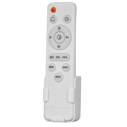 LED dimmelhető mennyezeti lámpa KERN LED/80W/230V 3000/4000/6000K átm. 80 cm arany + távirányító