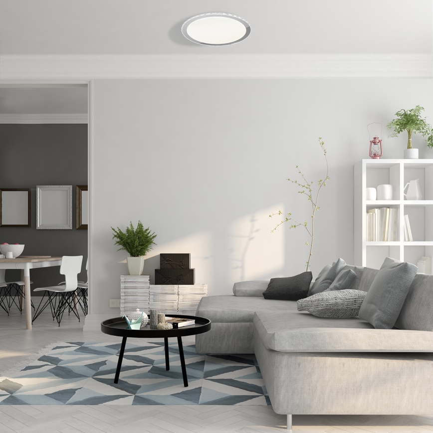 LED dimmelhető mennyezeti lámpa LAYLA LED/26W/230V + távirányító