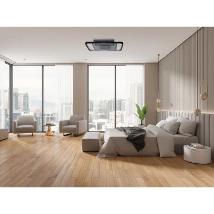 LED Dimmelhető mennyezeti lámpa LED/110W/230V 3000-6500K fehér + távirányítás