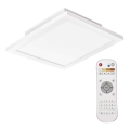 LED Dimmelhető mennyezeti lámpa LED/20W/230V + távirányító