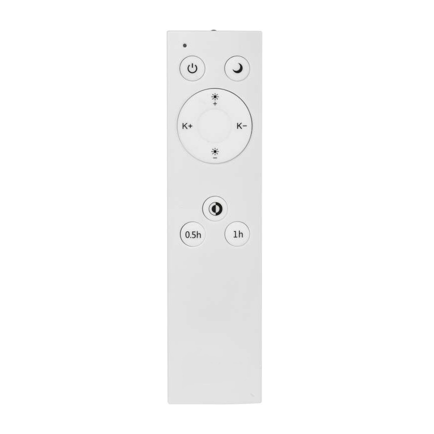 LED Dimmelhető mennyezeti lámpa LED/24W/230V + távirányító kerek