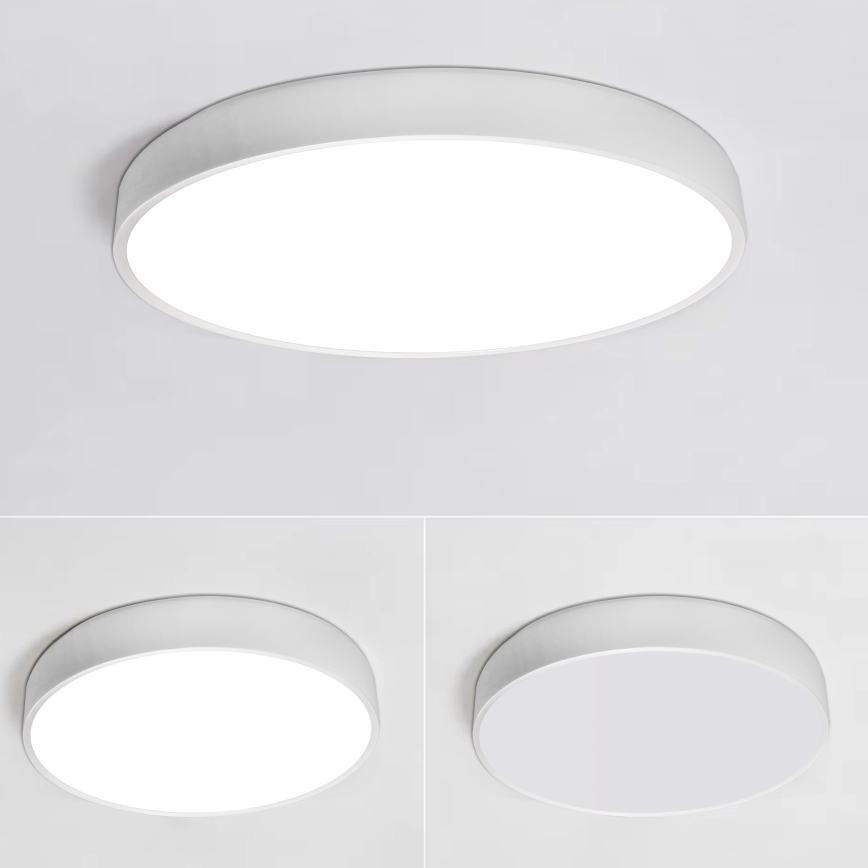 LED Dimmelhető mennyezeti lámpa LED/30W/230V 3000-6500K átm. 30 cm fehér + távirányítás